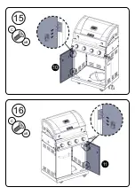 Предварительный просмотр 14 страницы Nexgrill Evolution 720-0830HE Assembly Instructions Manual