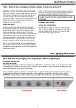 Предварительный просмотр 9 страницы Nexgrill Evolution Infrared Plus 720-0882A Owner'S Manual