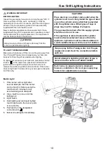 Предварительный просмотр 10 страницы Nexgrill OAKFORD 810-0072 Owner'S Manual