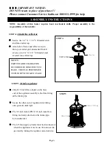 Preview for 7 page of Nexgrill PTH-105 Installation, Operation & Maintenance Instructions Manual