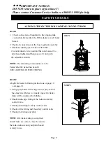 Preview for 10 page of Nexgrill PTH-105 Installation, Operation & Maintenance Instructions Manual