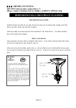 Preview for 15 page of Nexgrill PTH-105 Installation, Operation & Maintenance Instructions Manual