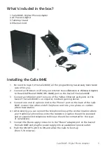 Preview for 3 page of NEXICOM Calix 844E Setup Manual