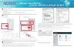 Nexiom TR307 Quick Installation Manual preview