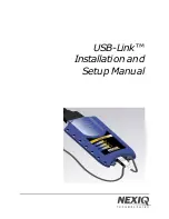 NEXIQ Technologies USB-Link Installation And Setup Manual preview