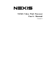 NEXIS VW81272 User Manual preview