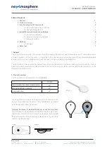 Nexmosphere XZ Series Product Manual предпросмотр