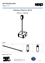 Nexo IDT-POLE32x1400 Quick Start Manual предпросмотр