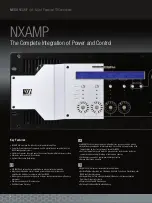 Предварительный просмотр 4 страницы Nexo NXAMP 4x1 Manual