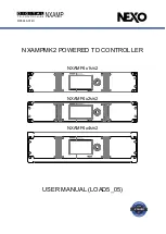 Nexo NXAMP4x1mk2 User Manual preview