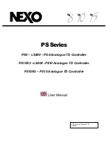 Preview for 1 page of Nexo PS Series User Manual