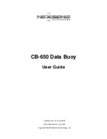 NexSens Technology CB-650 User Manual preview
