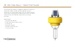 Предварительный просмотр 1 страницы NexSens CB-450 Data Buoy Quick Start Manual