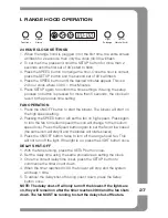 Preview for 27 page of nexstyle 654OSA005STS Installation Manual And User'S Manual