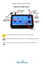 Preview for 3 page of Next Advance Quietek Operator'S Manual