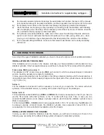 Preview for 13 page of Next Hydraulics MAXISTAB Installation Instructions, Use And Maintenance Manual