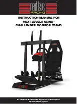 Preview for 1 page of Next Level Racing CHALLENGER MONITOR STAND Instruction Manual