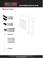 Preview for 3 page of Next Level Racing CHALLENGER MONITOR STAND Instruction Manual