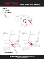 Preview for 8 page of Next Level Racing CHALLENGER SEAT ADD ON Instruction Manual