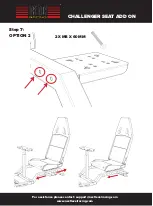 Preview for 9 page of Next Level Racing CHALLENGER SEAT ADD ON Instruction Manual