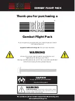 Preview for 2 page of Next Level Racing COMBAT FLIGHT KIT Instruction Manual