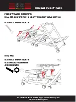 Preview for 6 page of Next Level Racing COMBAT FLIGHT KIT Instruction Manual