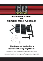 Preview for 1 page of Next Level Racing FLIGHT PACK Instruction Manual