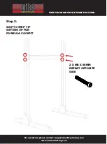 Preview for 6 page of Next Level Racing FREE STANDING SINGLE MONITOR STAND Instruction Manual