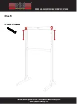 Preview for 8 page of Next Level Racing FREE STANDING SINGLE MONITOR STAND Instruction Manual