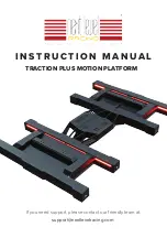 Preview for 1 page of Next Level Racing Traction Plus Instruction Manual