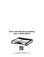 Предварительный просмотр 1 страницы Next Level RG2C User Manual