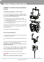 Предварительный просмотр 20 страницы Next PROAUDIO LA26 User Manual