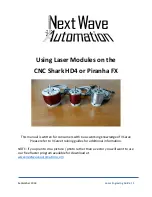 Next Wave Automation CNC Shark HD4 Using Manual preview