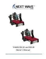 Next Wave CNC SHARK SD110 Owner'S Manual предпросмотр