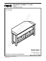 Next 109136 Assembly Instructions Manual предпросмотр