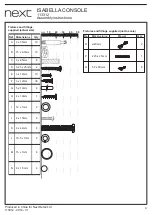 Предварительный просмотр 5 страницы Next 113312 Assembly Instructions Manual