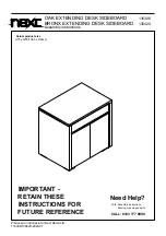 Предварительный просмотр 1 страницы Next 116306 Assembly Instructions Manual