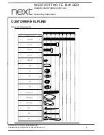 Предварительный просмотр 4 страницы Next 125587 Assembly Instructions Manual