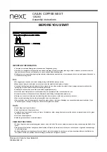 Preview for 3 page of Next 126260 Assembly Instructions Manual