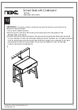 Предварительный просмотр 14 страницы Next 127748 Assembly Instructions Manual