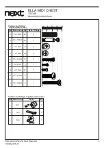 Preview for 5 page of Next 133346 Assembly Instructions Manual