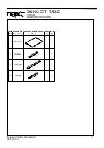 Предварительный просмотр 4 страницы Next 136638 Assembly Instructions Manual