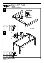 Предварительный просмотр 7 страницы Next 136638 Assembly Instructions Manual