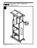 Предварительный просмотр 10 страницы Next 136660 Assembly Instructions Manual