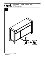 Предварительный просмотр 13 страницы Next 136660 Assembly Instructions Manual