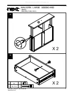 Предварительный просмотр 18 страницы Next 136660 Assembly Instructions Manual