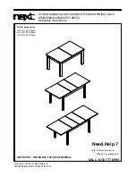 Next 146552 Assembly Instructions Manual preview