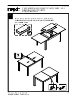 Preview for 11 page of Next 146552 Assembly Instructions Manual