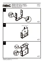 Предварительный просмотр 10 страницы Next 150074 Assembly Instructions Manual