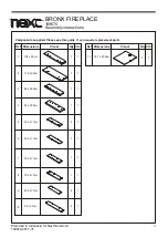 Предварительный просмотр 4 страницы Next 159670 Assembly Instructions Manual